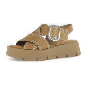 Gabor Plateau Sandale braun walnut Ziernaht 64.751.14