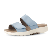 Gabor comfort Gabor RollingSoft Pantolette blau artic Lack 66.811.96