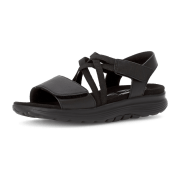 Gabor RollingSoft Sandale schwarz uni 66.813.57