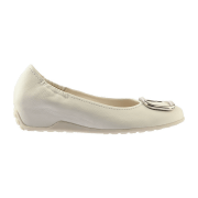 Högl Niki Ballerina Keil weiß Schmuck-Element 3723