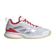 adidas Performance adidas Avaflash Low-Top Tennisschuhe Damen IH0511 - cloud white/silver met./lucid red 38 2/3