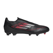 adidas Performance adidas F50 League Laceless FG/MG Fußballschuhe IE1242 - core black/iron met./lucid red 41 1/3