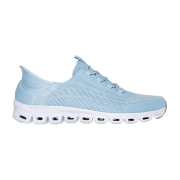 Skechers Glide Step Slipper Schuhe hellblau Slip-Ins 104574