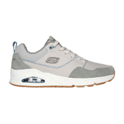 Skechers Uno Retro One 183020-BRN Braun - Sneaker - Herrenschuhe Sneaker / Schnürschuh, Braun, leder/synthetik