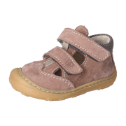 Ricosta Ebi 1201103272 Schoko (braun) - Sandale für Jungen Baby - Kinderschuhe Lauflernschuhe Gr. 18 - 26, Braun, leder (buk/velour)