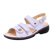 FinnComfort Gomera Mare (Hellblau) - Sandale mit loser Einlage - Marken , Blau, leder (natural)