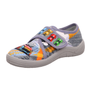 Fischer Schuhe Kinder-Klett-Hausschuh