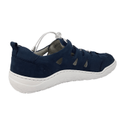Waldläufer Milena Schuhe Slipper blau jeans K-Weite 612006