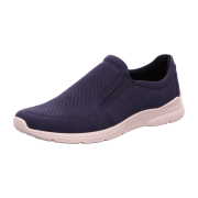 Ecco Irving Schuhe Slipper blau perforiert 511644