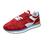 Hoff Rubeus Men Schuhe Sneakers rot Leder 22402610