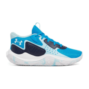 Under Armour Jet '23 Basketballschuhe 001 - black/metallic gold/metallic gold 43