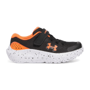 Under Armour Surge 4 AC Laufschuhe Jungen 001 - black/anthracite/white 35