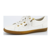 Paul Green Schuhe Schnürer cream-weiß Nappa 4940