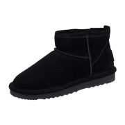 Natural World Eco Kansas 7303-401 negro Schurwolle