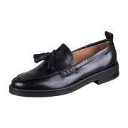 Pavement Shelly Tassel 23380 020 black Leather working group