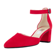 Gabor Riemchen Pumps rot fire Samt 61.340.15