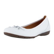 Gabor Ballerina weiß Leder Schleife 04.164.21