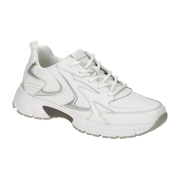 Gabor comfort Sneaker Schuhe weiß silber metallic 66.606.50