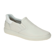 Ecco Soft 7 Slipper Schuhe weiß offwhite Damen 470853