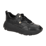 Geox Diamanta Schuhe Sneaker schwarz Nappa D36UFE