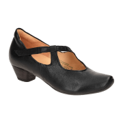 Think Aida Riemchen Pumps schwarz Mary Jane 1127