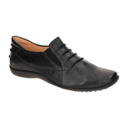 Think Stone Slipper Schuhe schwarz Kalbleder 276