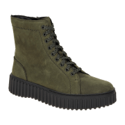Clarks Torhill Rise Stiefelette grün Plateau Nubuck 26179123