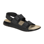Ecco Cozmo Sandale Damen schwarz Nubuck 206903