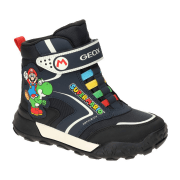Geox Kinder Winter Schuhe blau Super Mario AMPHIBIOX J46MBD