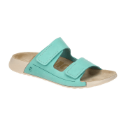 Ecco Cozmo Pantolette hellblau 2fach Klett 206823