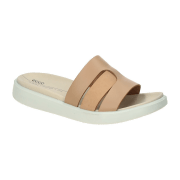 Ecco Flowt Pantolette braun biscuit 273743