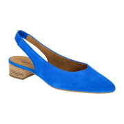 Gabor Sling Pumps blau cobalt Velour 61.520.18