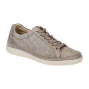 Gabor Comfort Schuhe York Sneakers grau gold Schimmer 66.458.95