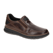 Bugatti Quebec Slipper Schuhe braun Leder AOP60