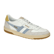 Gola Hawk Schuhe Sneakers weiß blau Damen CLB336
