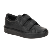 Ecco Soft 60 Kinder Schuhe Slipper schwarz Klett 713812