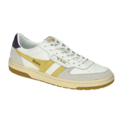 Gola Hawk Schuhe Sneakers weiß gelb Damen CLB336