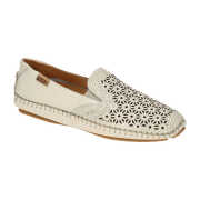 Pikolinos Jerez Slipper weiß nata Blütenmuster 578-4907