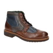 GALIZIO TORRESI Stiefelette braun blau grau Lederfutter 325288