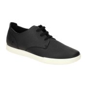 Ecco Leisure Schuhe schwarz Herren Leder Sneakers 538804