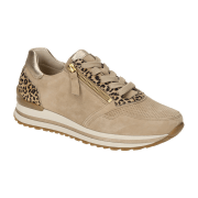 Gabor comfort Sneaker Schuhe beige caramel H-Weite Leo 66.528.34