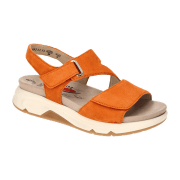 Gabor RollingSoft Sandale orange Velour 66.885.35