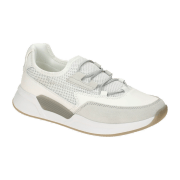 Gabor RollingSoft Slipper Schuhe weiß grau 66.951.52