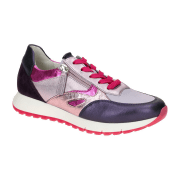 Gabor comfort Sneaker Schuhe lila metallic 62.488.58