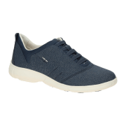 Geox Nebula Slipper Sneaker blau Glitzer Damen D45VUB
