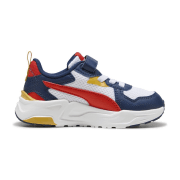 Puma Trinity Lite AC+ Sneaker Kinder 09 - PUMA white/active red/PUMA black 34