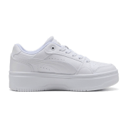Puma Rebound Femme Low Sneaker Damen 01 - PUMA white/vapor gray 38