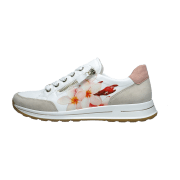 ara Osaka Schuhe Sneaker weiß beige Blumen 12-24801
