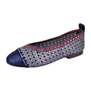 Lazamani Ballerinas woven leather