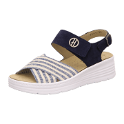 Hickersberger Rimini 2641-7306 blau Velour kombi.